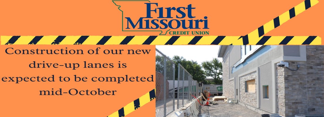 New Drive-up lanes expected to be completed mid-October