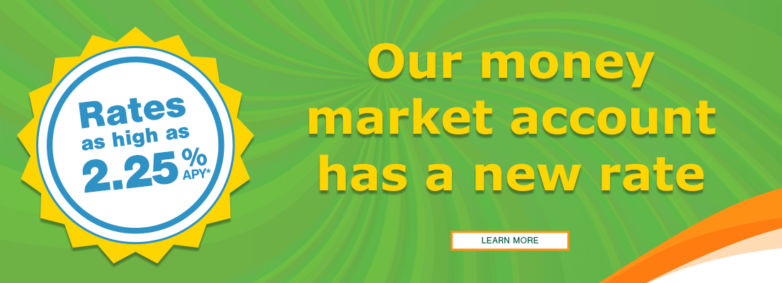 Our money market account has a new rate