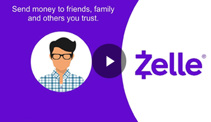 Click to watch a video on Zelle Pay